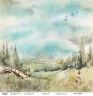 Двусторонний набор бумаги FantasyScrap "Родные края" размер 30*30 см, 6 листов + бонус, 190 гр