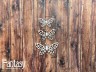 Чипборд Fantasy «Бабочки- птицекрылы 2587» размеры от 2,5*1,5 см до 4*2 см